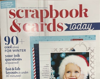 Scrapbook & Cards Today Magazine New Edition Scrapbook Magazine Canadian Edition