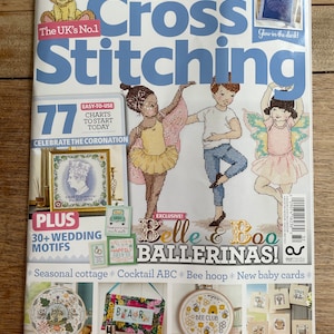 The World of Cross Stitching Magazine Counted Cross Stitch Patterns European Publication