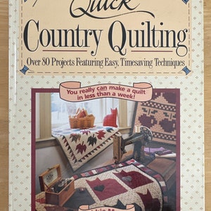 Quick Country Quilting Quilt Pattern Book by Debbie Mumm