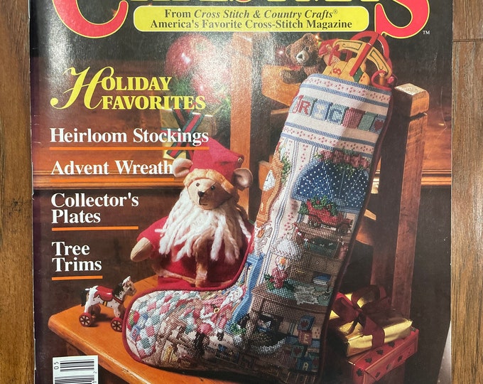 Better Homes and Gardens Cross Stitch Christmas Etsy