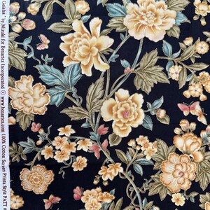 Memoir’s of a Geisha by Muzuki for Benertex Collection Inc. Pattern 3528 Cotton Fabric Quilting Fabric
