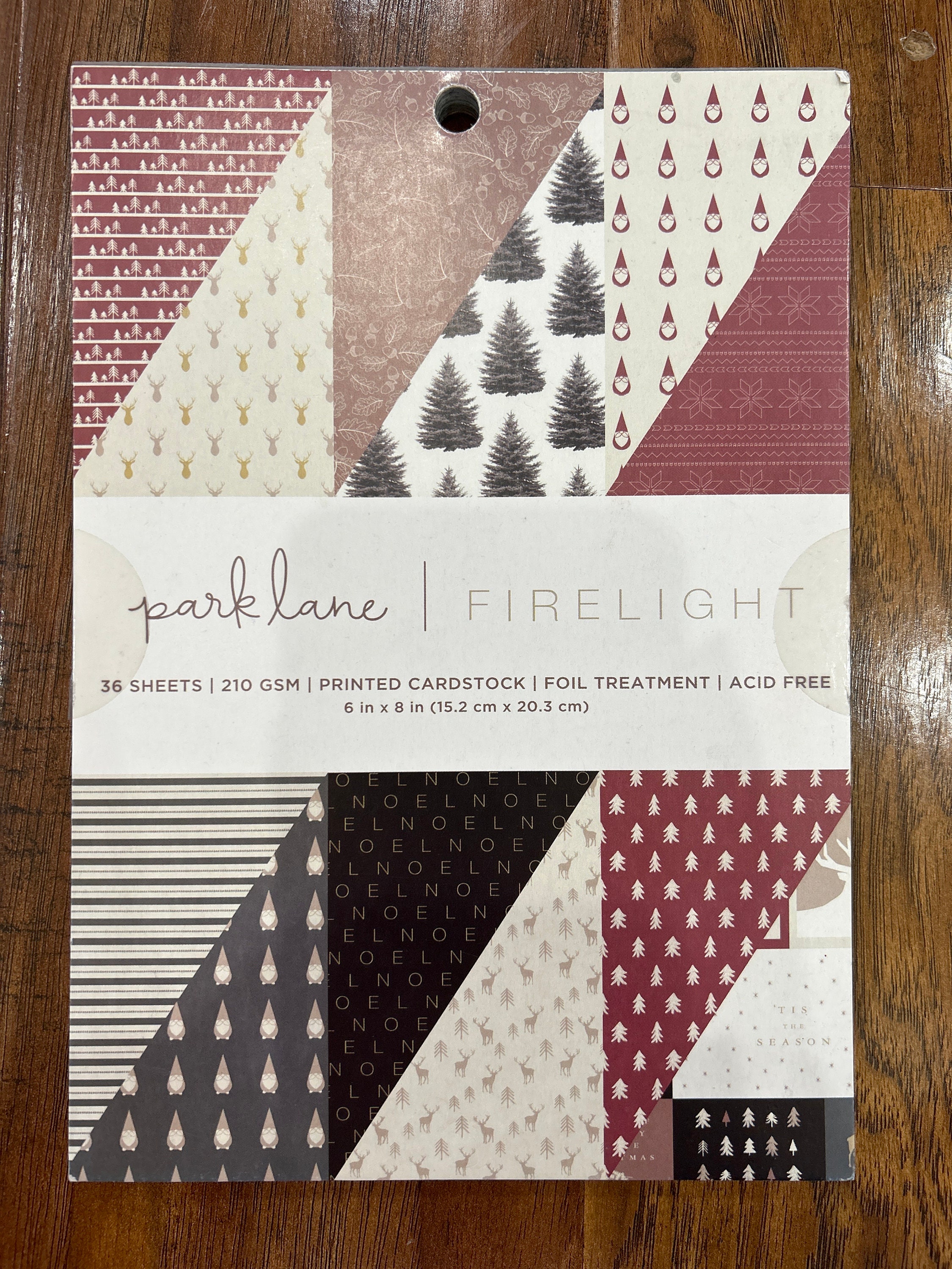 Park Lane 48 Sheet 4.5 x 6.5 Textured Adhesive Cardstock Paper Pack - Cardstock - Paper Crafts & Scrapbooking