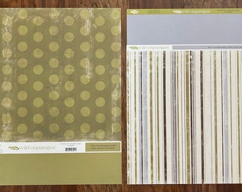 My Mind’s Eye Wild Asparagus Scrapbook Paper