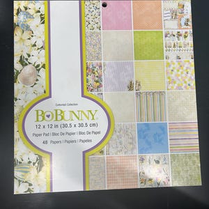 BoBunny Cottontail Collection Paper Pad
