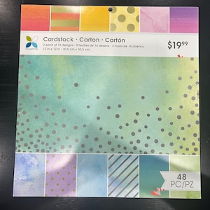 Watercolor Cardstock Paper Pad