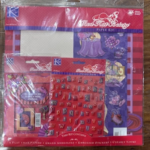 K & Company Red Hat Society Paper Kit