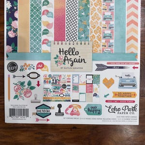 Echo Park Hello Again Collection Pack