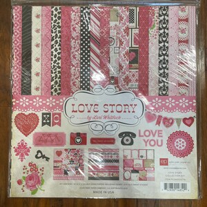 Echo Park Love Story Paper Pack