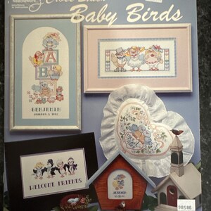 Cross Stitch Baby Birds by American School of Needlework Pattern Book