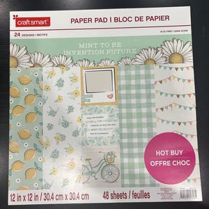 Mint to Be Paper Pad