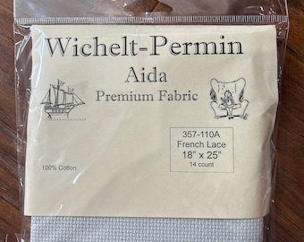 Wichelt-Permin Aida Cross Stitch Fabric 14 count, Aida Fabric
