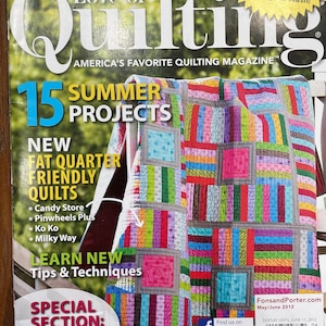 Fons and Porter's Love Of Quilting Magazine, Specials