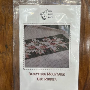 Delectable Mountains Bed Runner Quilt Pattern