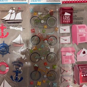 Martha Stewart Embellishments, Stickers, Die Cuts