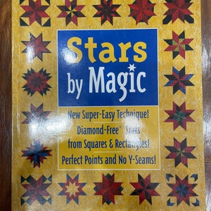 Stars By Magic Diamond Free Stars from Squares and Rectangles Quilt Pattern Book