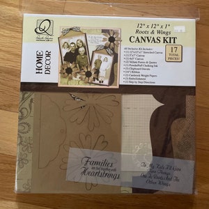 Quick Quotes Scrapbook Canvas Project Junk Journal Display