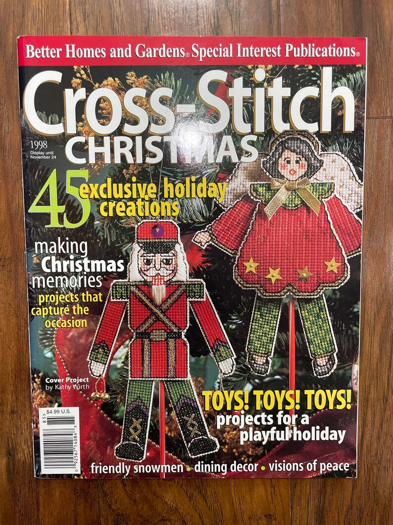Better Homes and Gardens Cross Stitch Christmas Etsy Australia