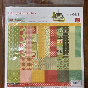 Pink Paislee College Paper Pack Hometown Summer