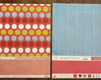 My Mind’s Eye Kaleidoscope Scrapbook Paper