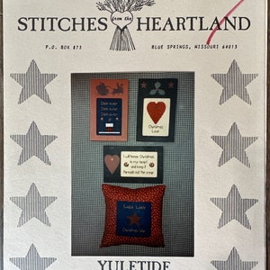 Stitches From the Heartland                    Yuletide Hearts and Stars                                                     Prairie Yule 3