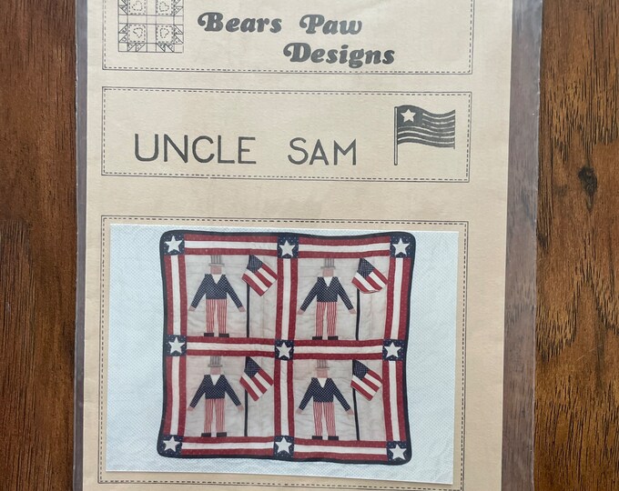 Uncle Sam Quilt Pattern This item is unavailable - Etsy