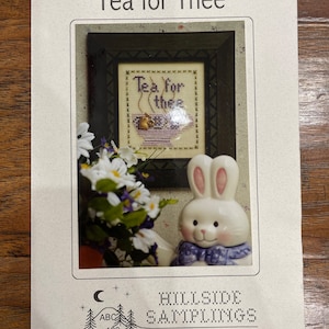 Hillside Samplings Little Samplings Tea for Thee and A “Snow” Man for all Seasons Cross Stitch Patterns