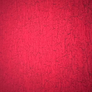 Red Crackle Quilt Fabric