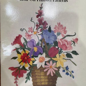 Garden Flowers Iron-on Transfer Patterns