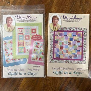 Eleanor Burns Quilt in a Day Patterns