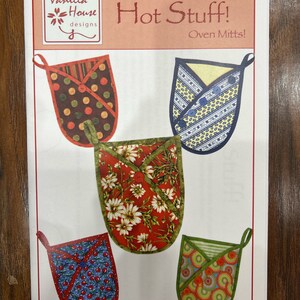 Vanilla House Designs Hot Stuff! Oven Mitts! Pattern