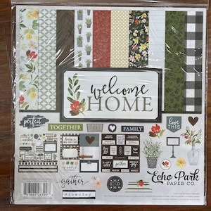 Echo Park Welcome Home Collection Kit