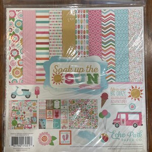 Echo Park Soak Up the Sun Paper Pack