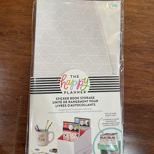 Happy Planner Sticker Storage Etsy