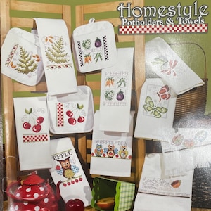 Stoney Creek Collection Homestyle Potholders and Towels