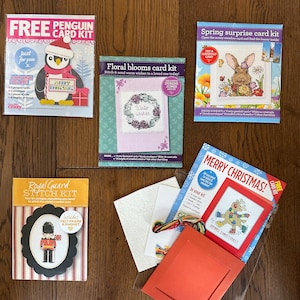Cross Stitch Card Kits