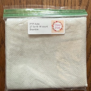 Picture This Plus クロスステッチ生地 アイーダ布 手染め