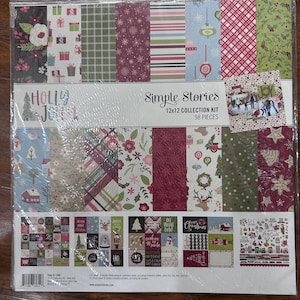 Simple Stories Holly Jolly Collection Kit