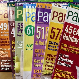 Paper Crafts Magazine Vintage Issues