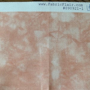 Fabric Flair Aida Cross Stitch Fabric 14 count, Changing Leaf Color 18x20