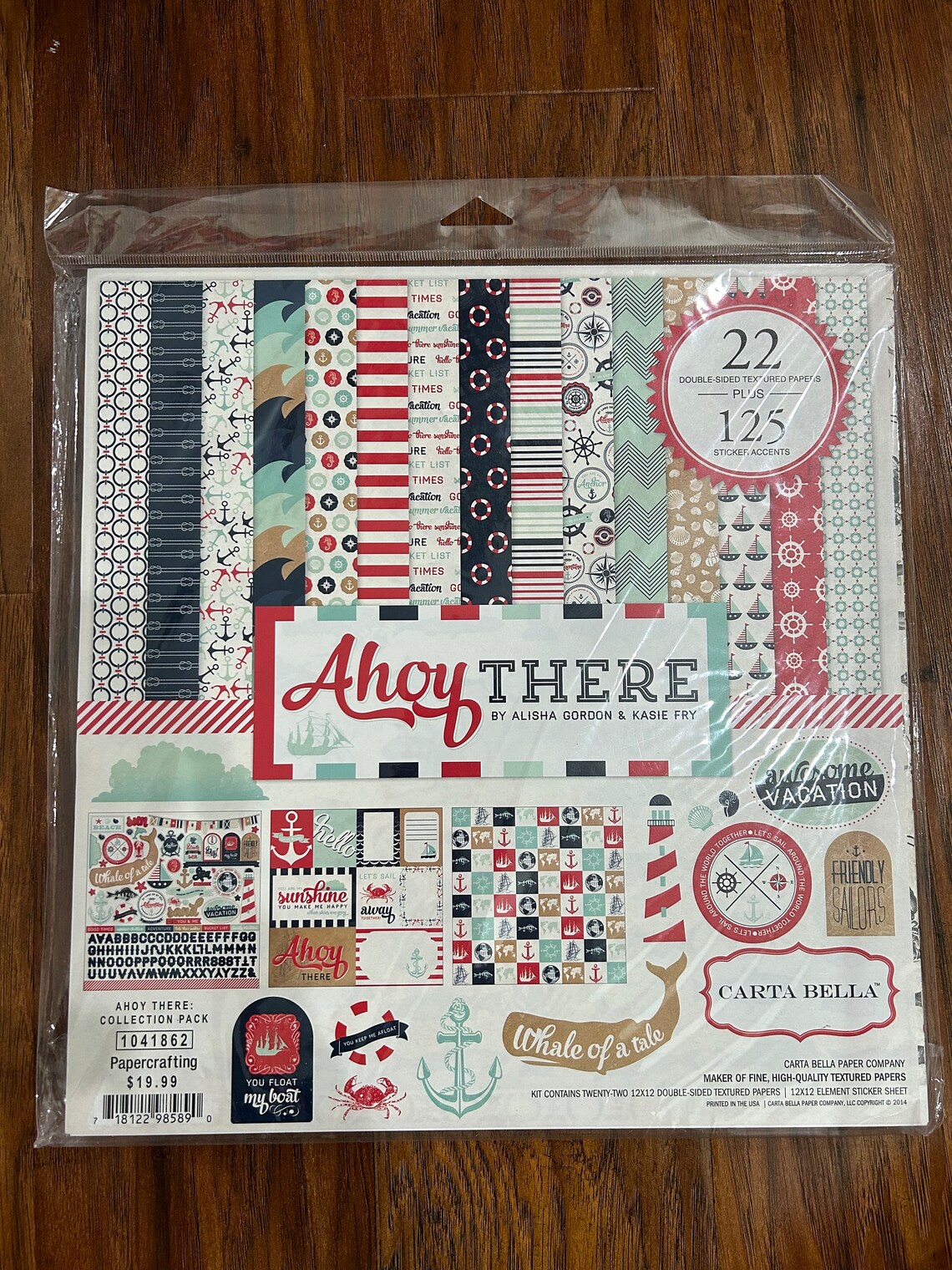 Carta Bella „Go On An Adventure“ Stempel-Set – 13 Stempel Für Karten & Scrapbooking