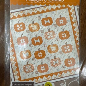Fig Tree & Co. Pumpkins and Cream Quilt Pattern