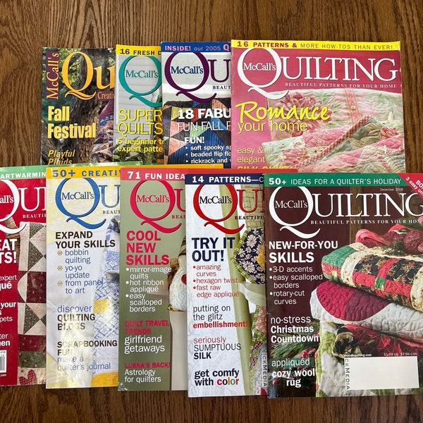 McCalls Quilting Magazine