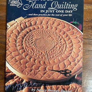 Learn to do Hand Quilting in Just One Day