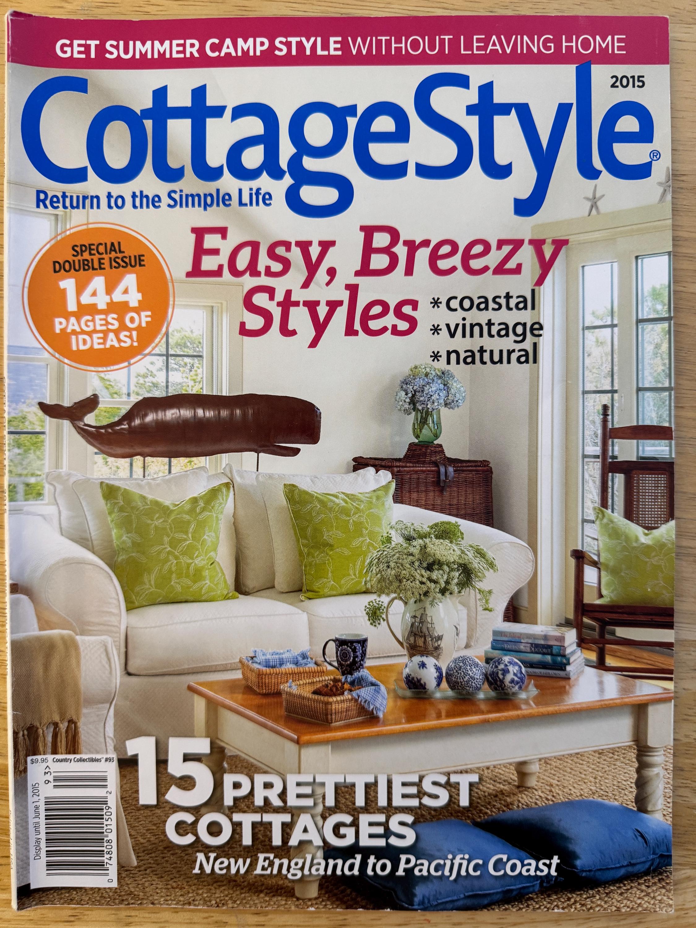 Cottage Style Magazine Etsy