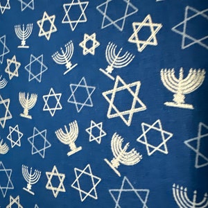 Hanukkah Quilt Fabric