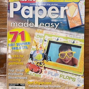Paper Made Easy Vintage Papercrafting Magazine
