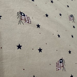 Patriotic #7177 Uncle Sam Border “Past and Presents” For Daisy Kingdom 1995 Premium Cotton Fabric