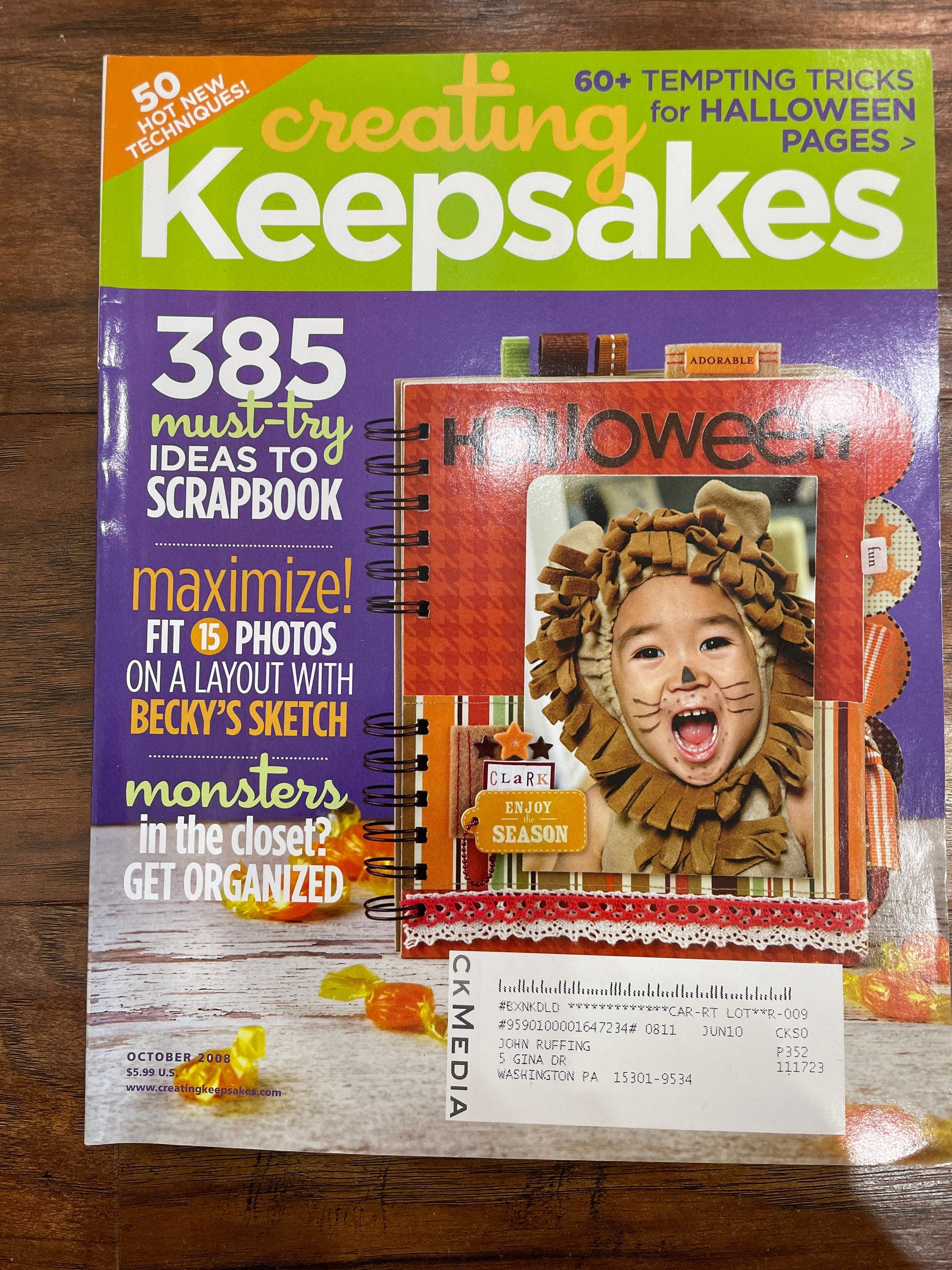 Creating Keepsakes Award-Winning Scrapbook Pages (Leisure