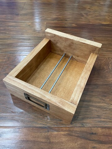 Rolo Girls Box, Rolodex, Memorydex, Wooden Scrapbooking Box Rolodex Card Holder
