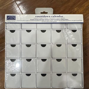 Karen Foster Countdown Calendar